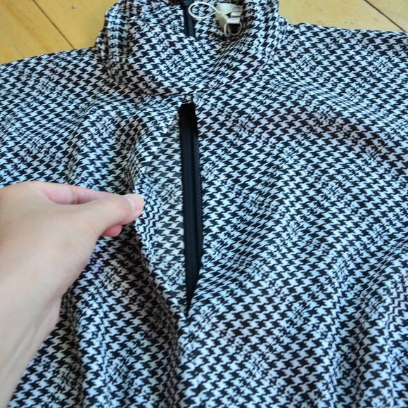 Joie Black & White Houndstooth ANASTASIA Dress Size 6 - Picture 5 of 13